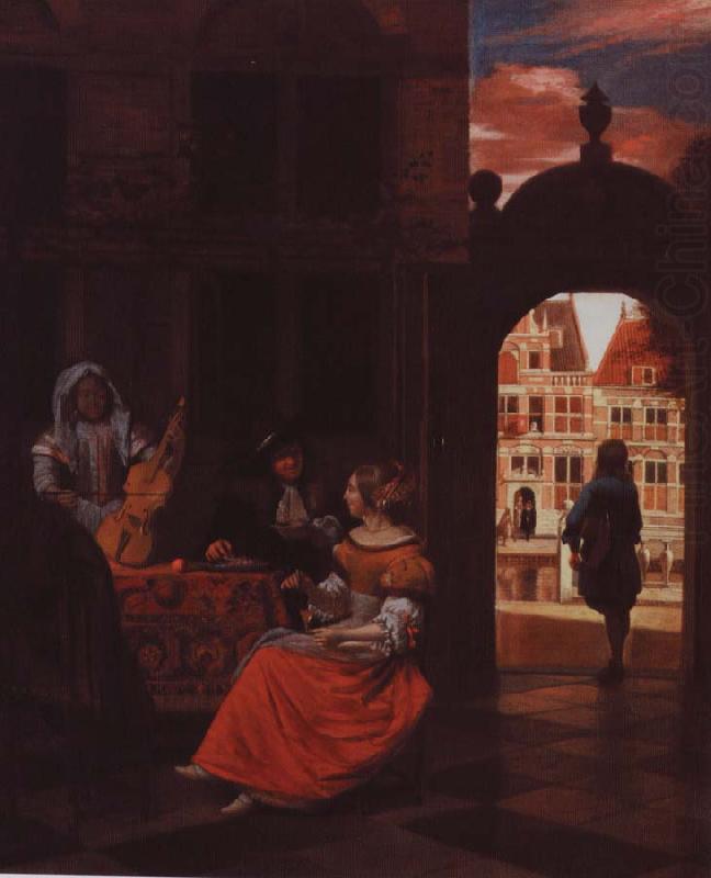 musikalisk soare, Pieter de Hooch